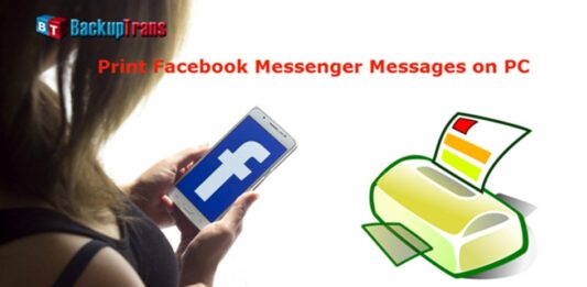 How To Print Facebook Messages On PC?