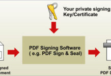 Signing PDF Documents online
