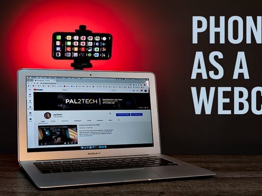 Smartphone into a Webcam